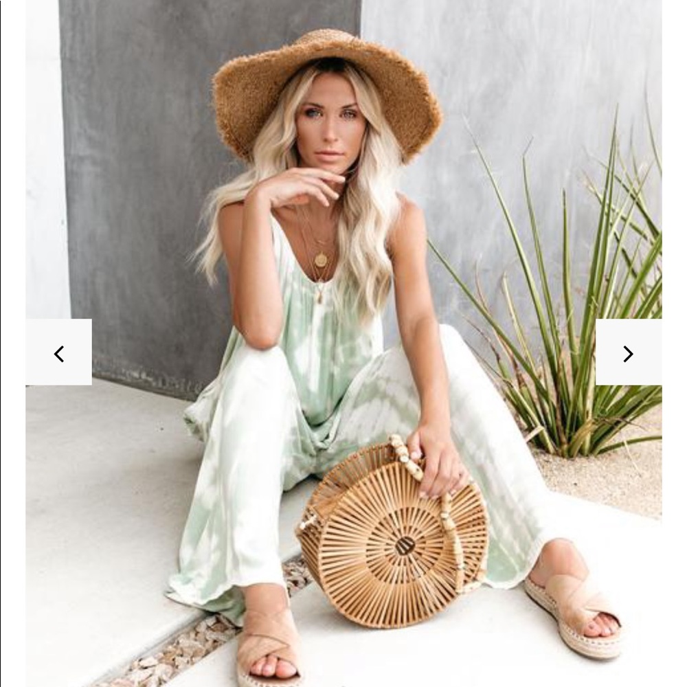 Vici jumpsuit tie die